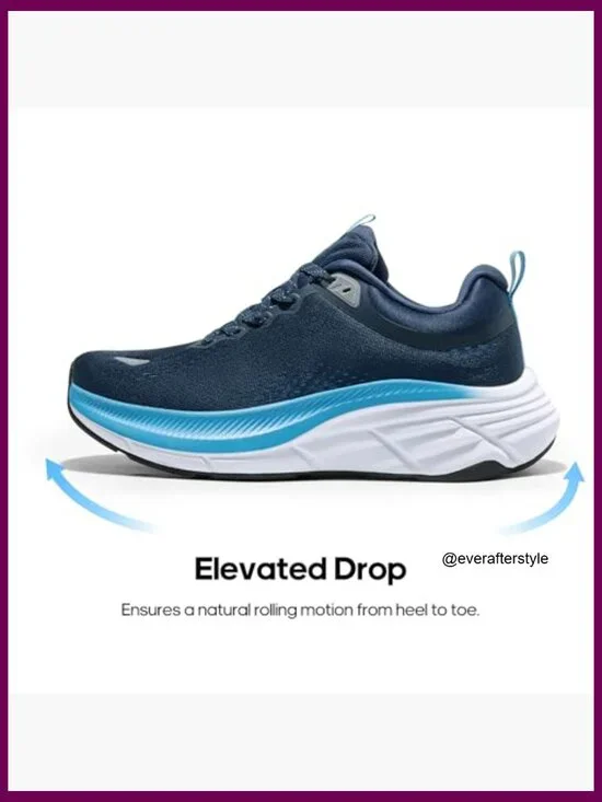 Men's Walking Shoes Running Tennis Cushioning Non Slip Athletic Sneakers - Picture 5 of 7